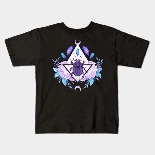 Scarab Queen | Nikury Kids T-Shirt by Nikury